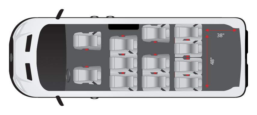 12 Passenger Van Seating Layout Diagram Phoenix